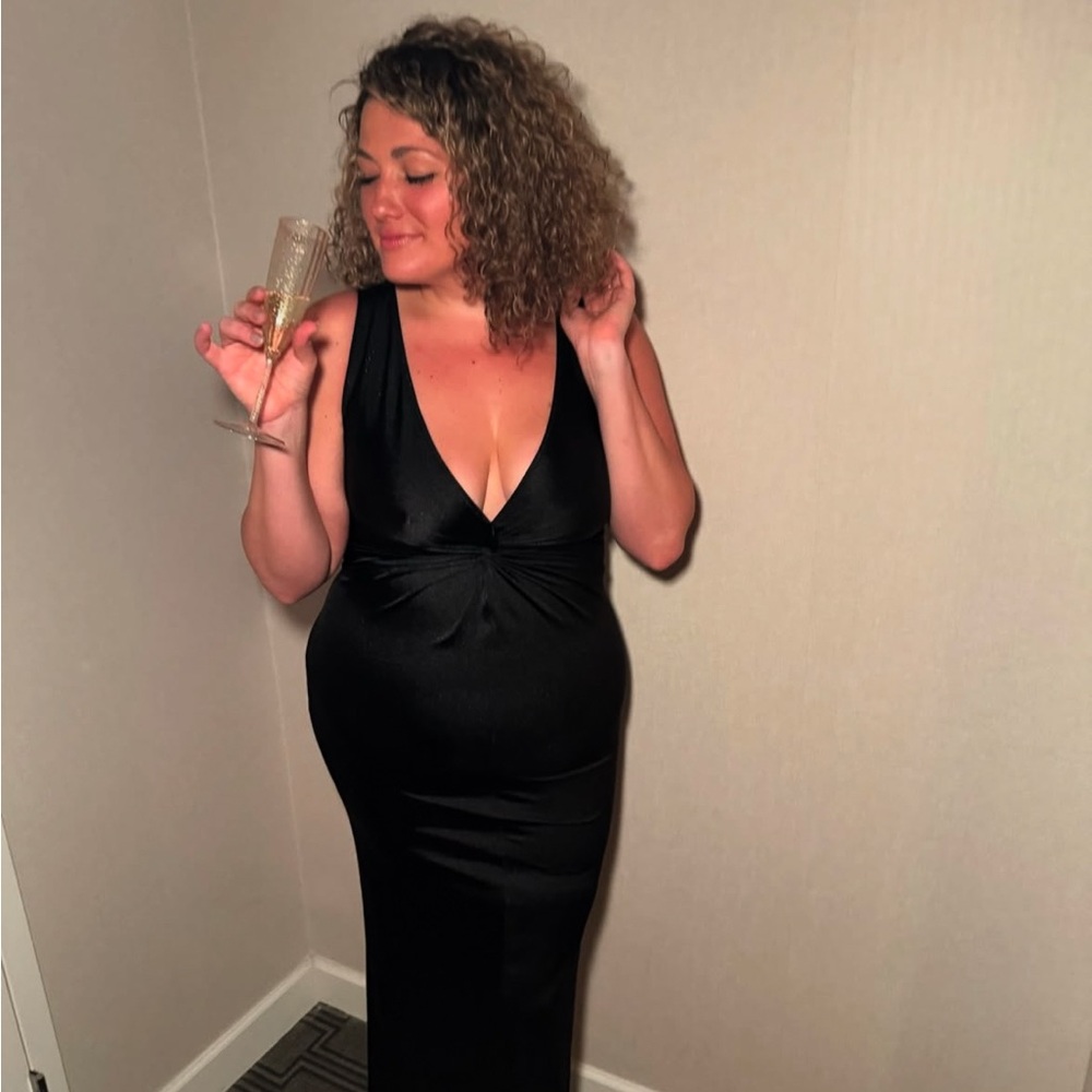 Elegant Black Evening Gown